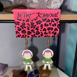 Buzz lightyear Betsey Johnson earrings